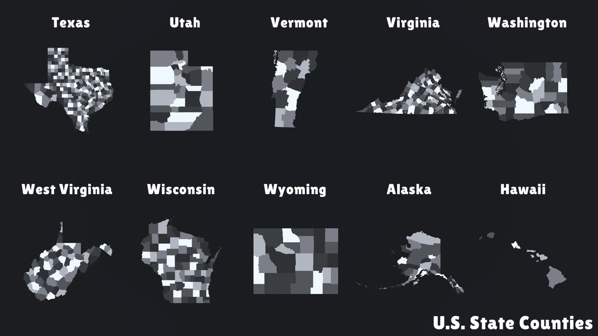 Toon Style World Map Pack