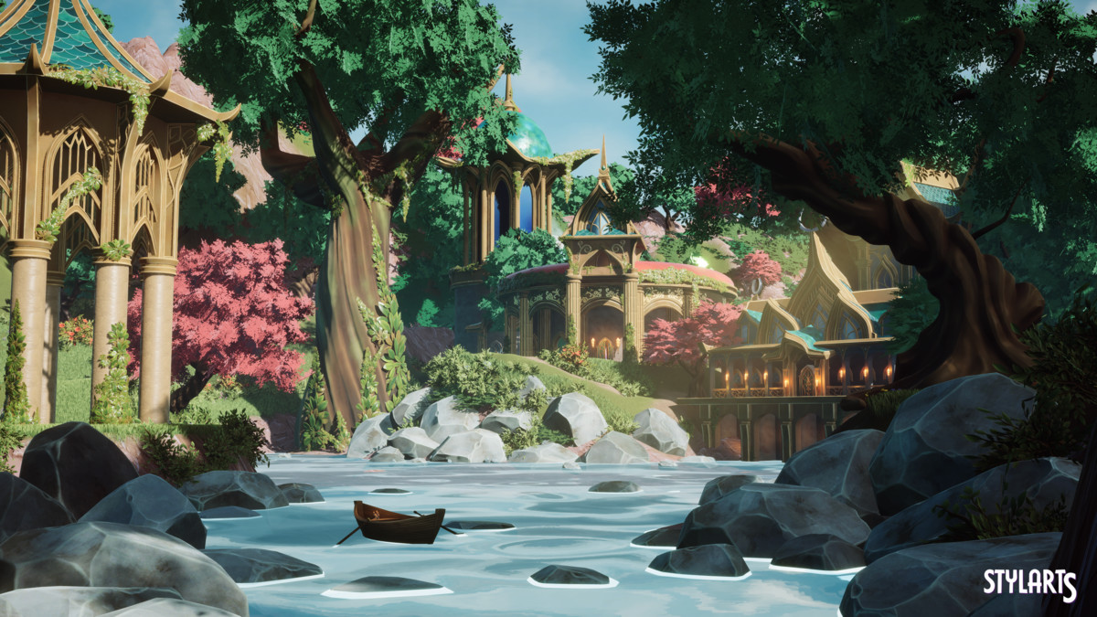 Stylized Elven Valley