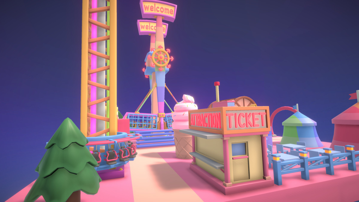 Theme Park(UModeler X)