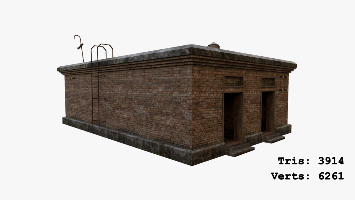 Abandoned Apocalyptic Buildings Mega Pack