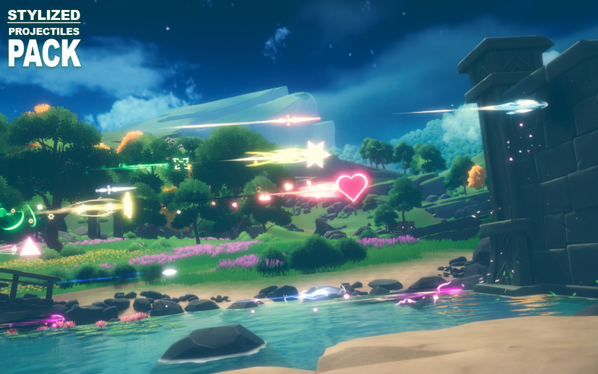 Stylized Projectiles Pack