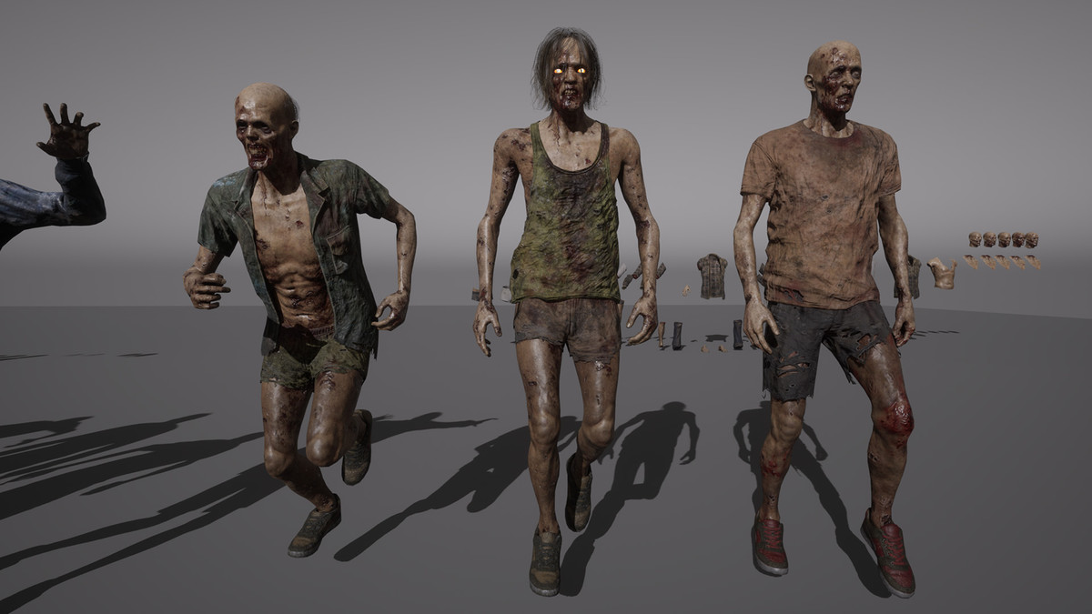 Modular Zombie Male