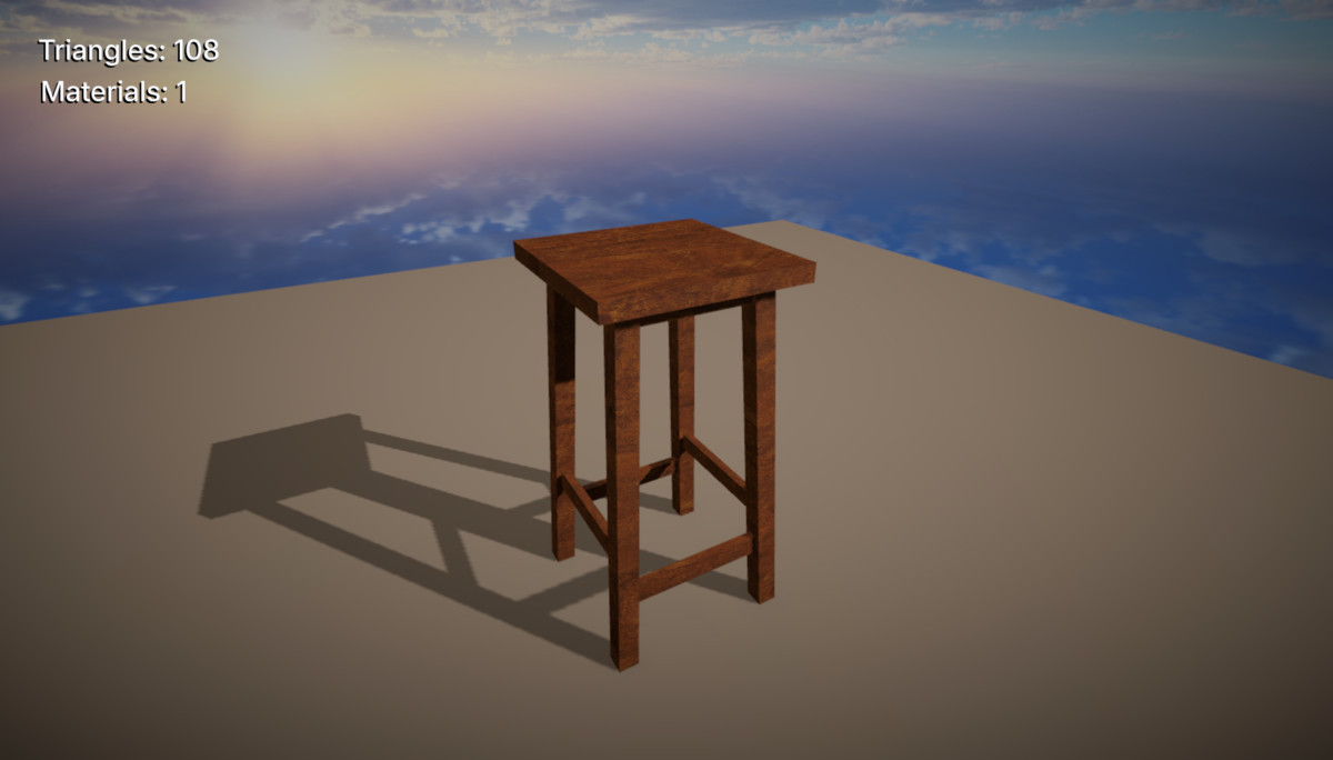 Low Poly Medieval Furniture Pack