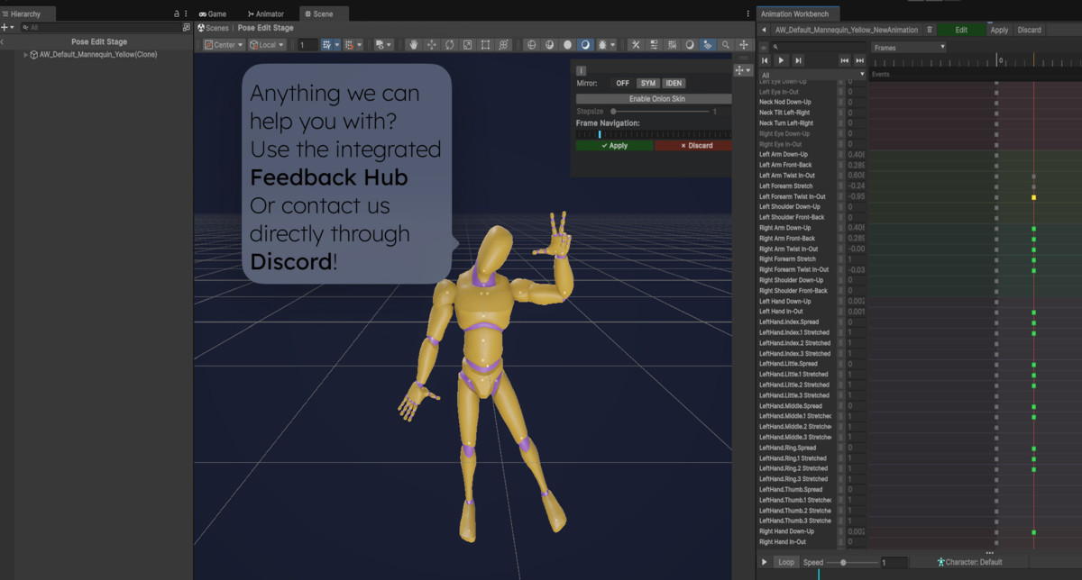 Animation Workbench Pro - Edit, Pose & Preview Animations