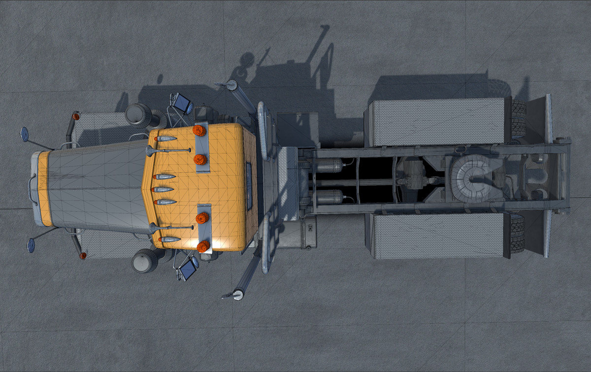 80s offroad heavy truck