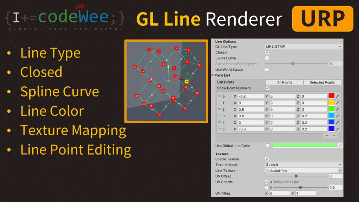 GL Line Renderer(URP)