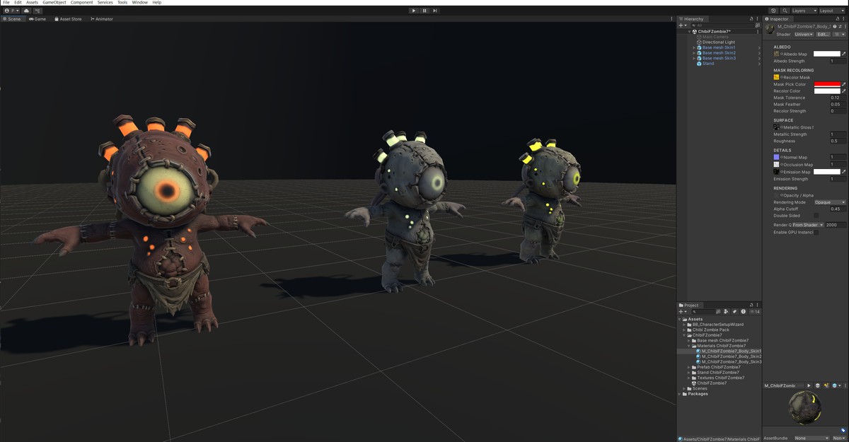 Chibi Necro Zombie Eye