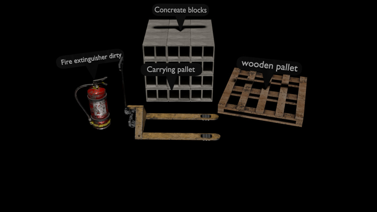 100+ realistic MEGA props pack