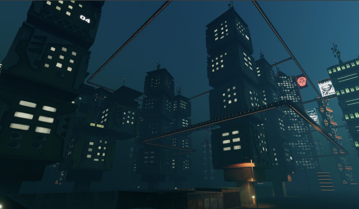 Cyber-Blocks - Modular Cyberpunk Building Pack