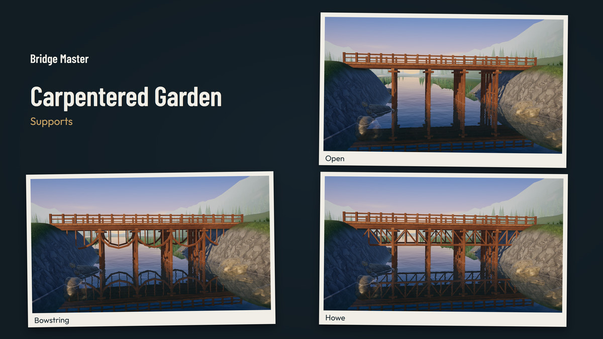 Bridge Master - Stylized Bridge Builder