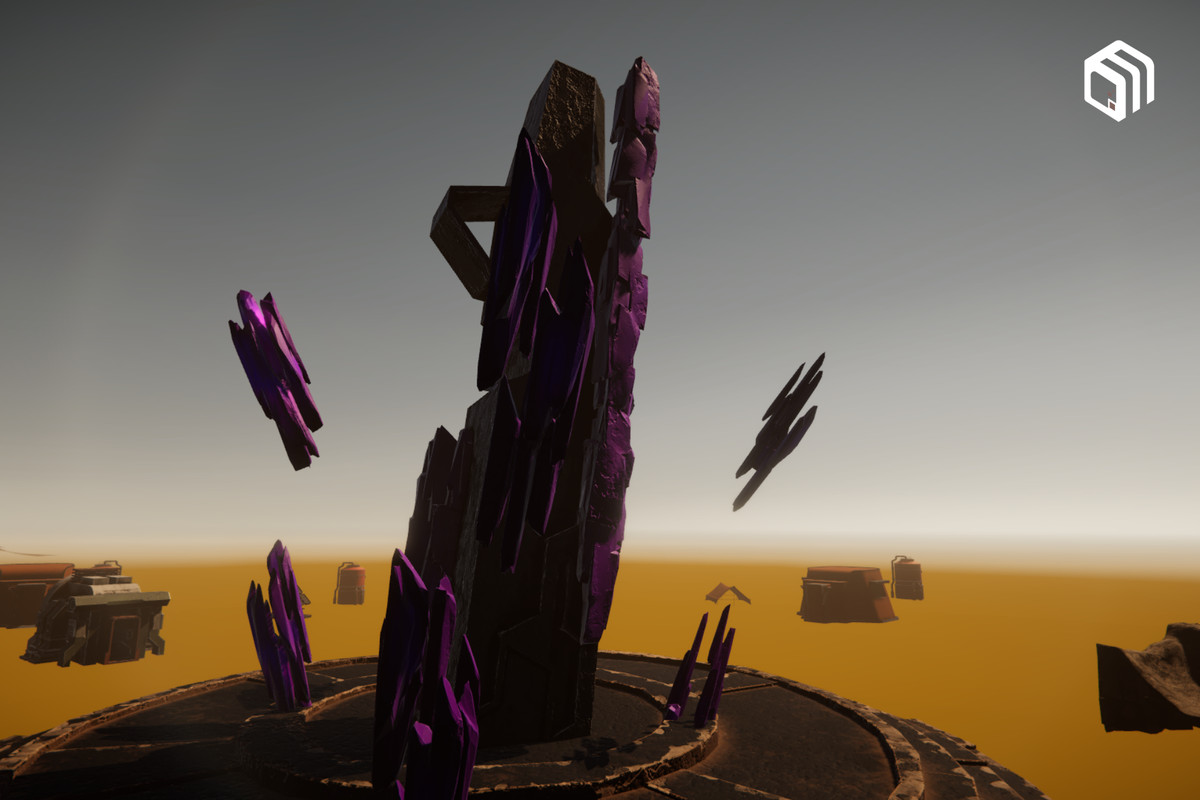 URP Desert Environment: Modular Outpost, Shelters, Props & VFX