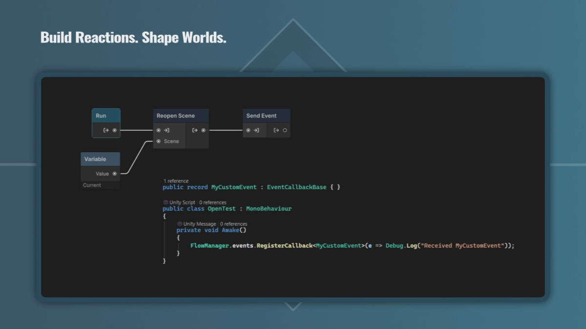 Flow Editor for Advanced Scene Manager