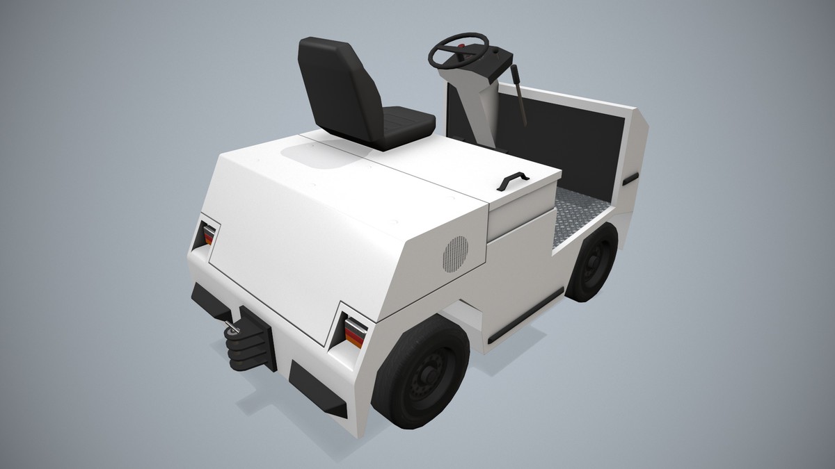 Baggage Tractor (354)