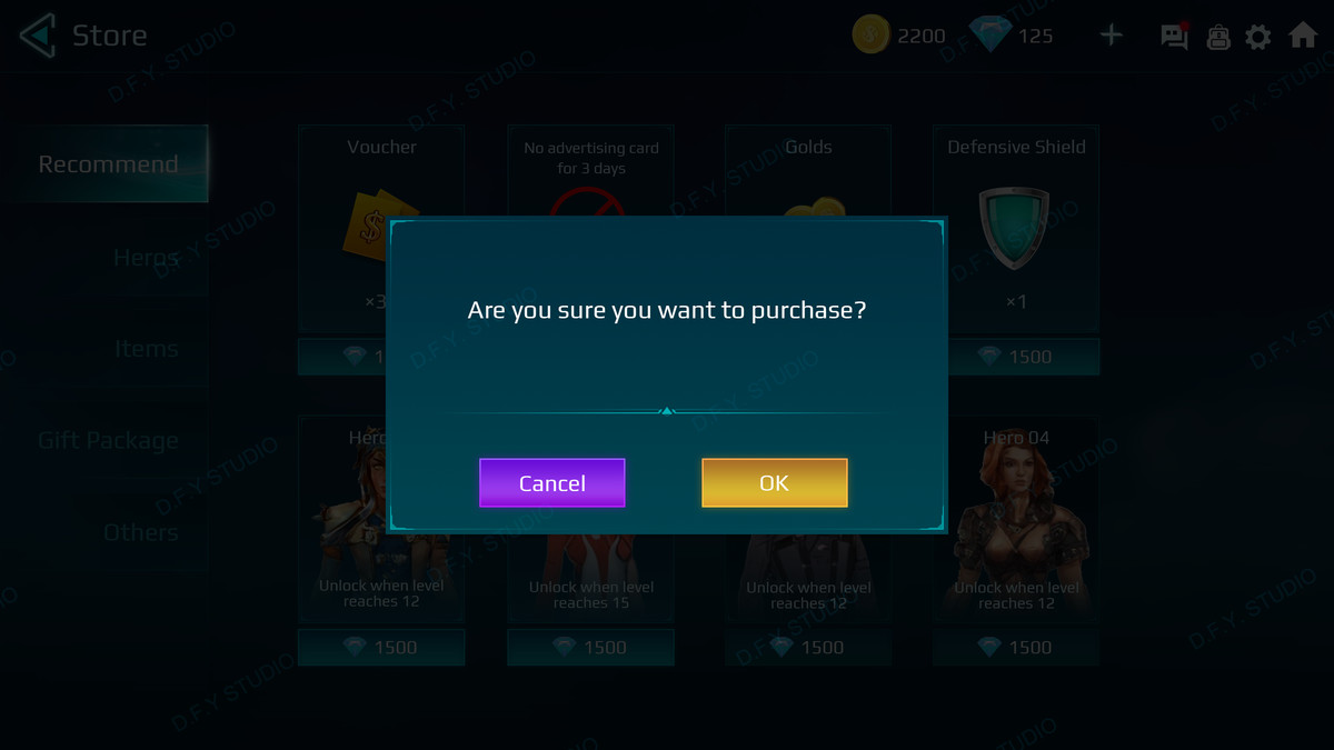 Sci-Fi Cyber UI Pro_Cyan Theme