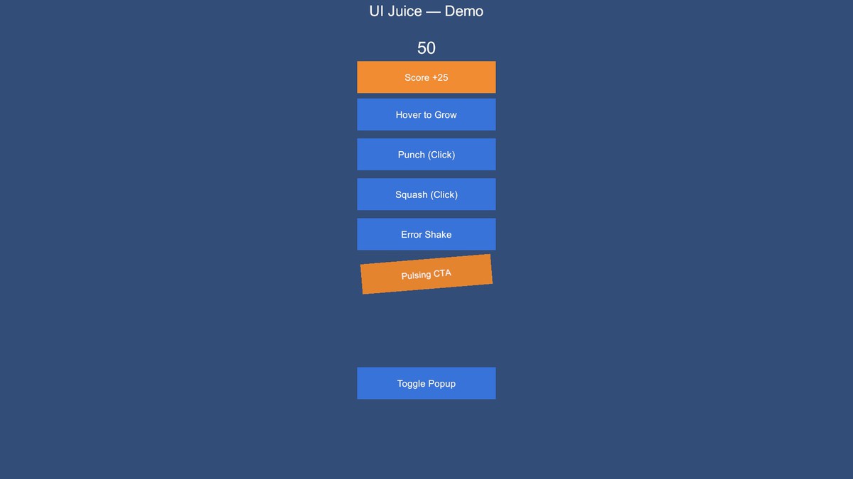 UI Juice