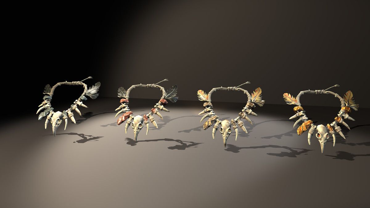Fantasy Tribal Amulets Pack