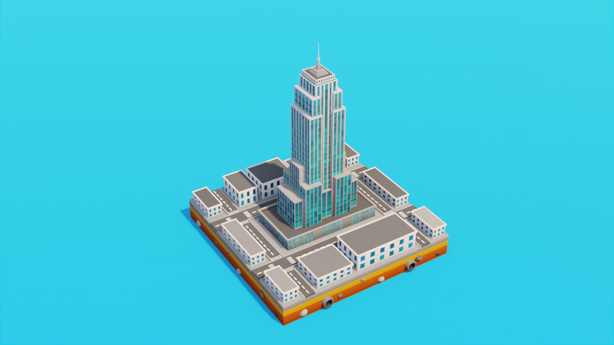 Low Poly LandMarks by IGS