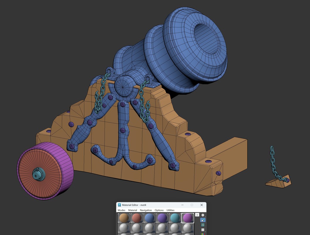 Mortar Medieval Cannon