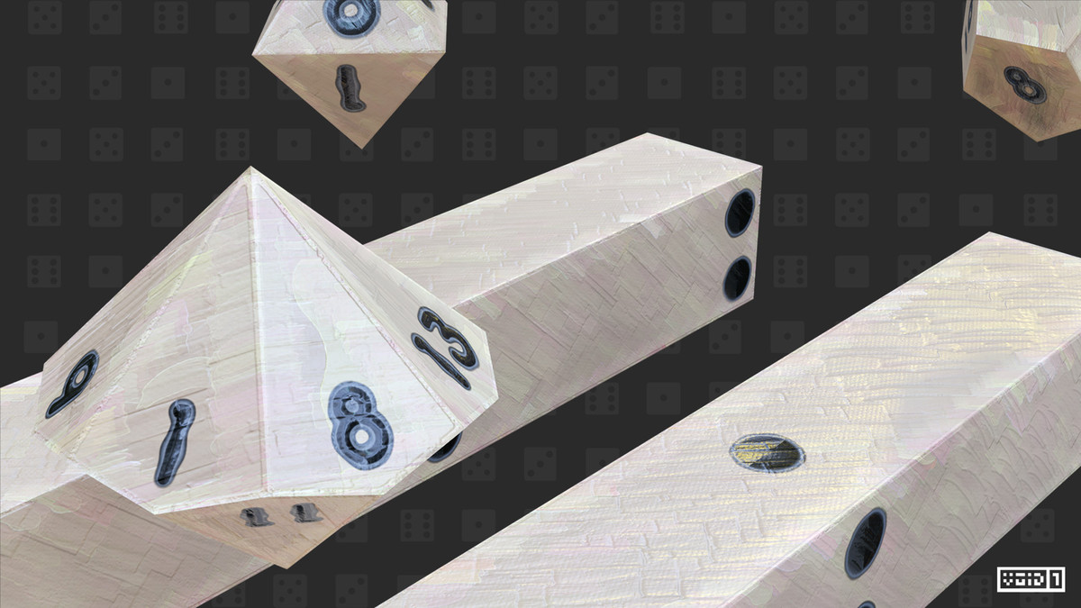 Rounded 3D Dice Models PRO