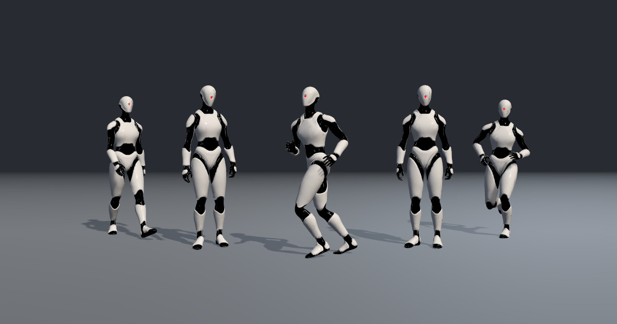 Female Movement – Motion Capture Animation Pack