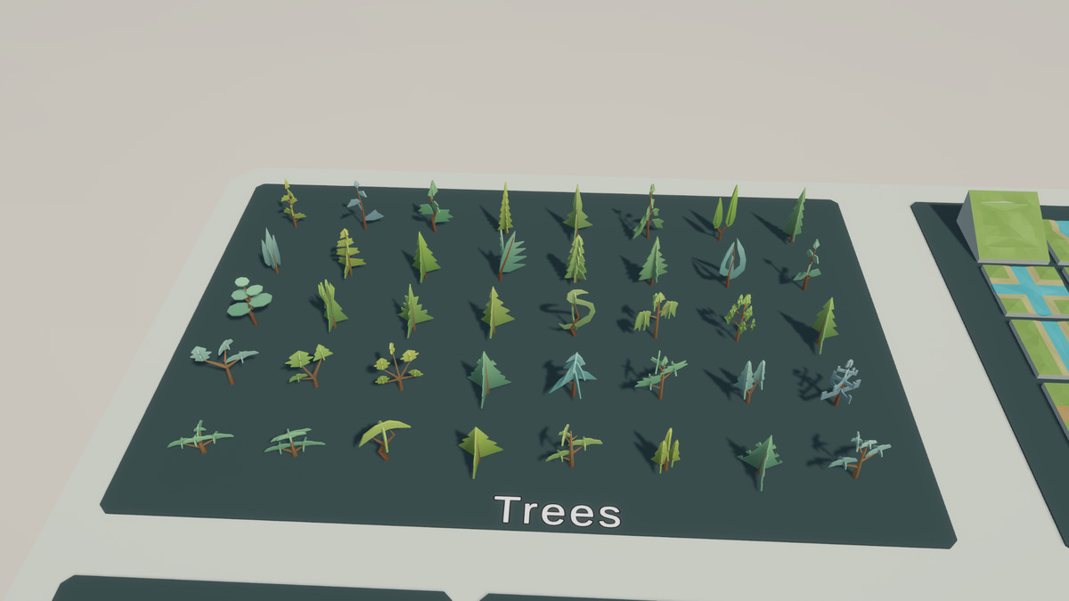 MK Low Poly - Flat Environment
