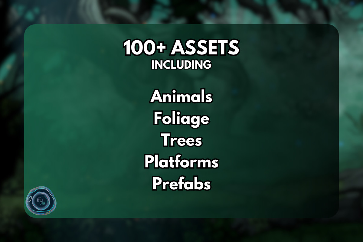 2D Platformer Dark Forest