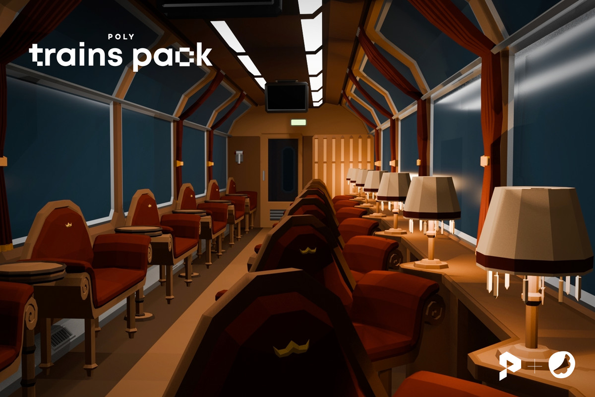 Poly Trains Pack