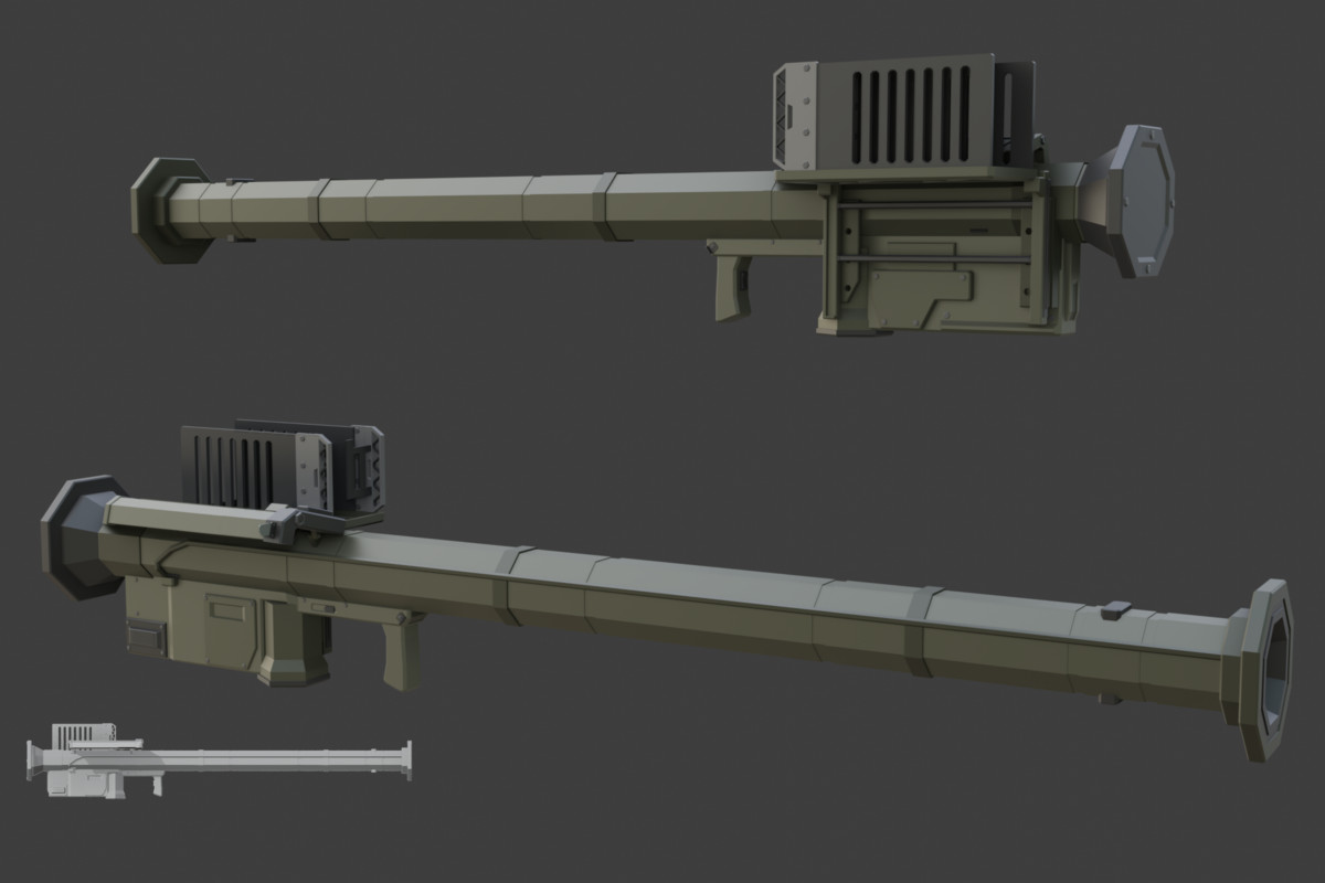 Low Poly Weapon Bundle Pack 3