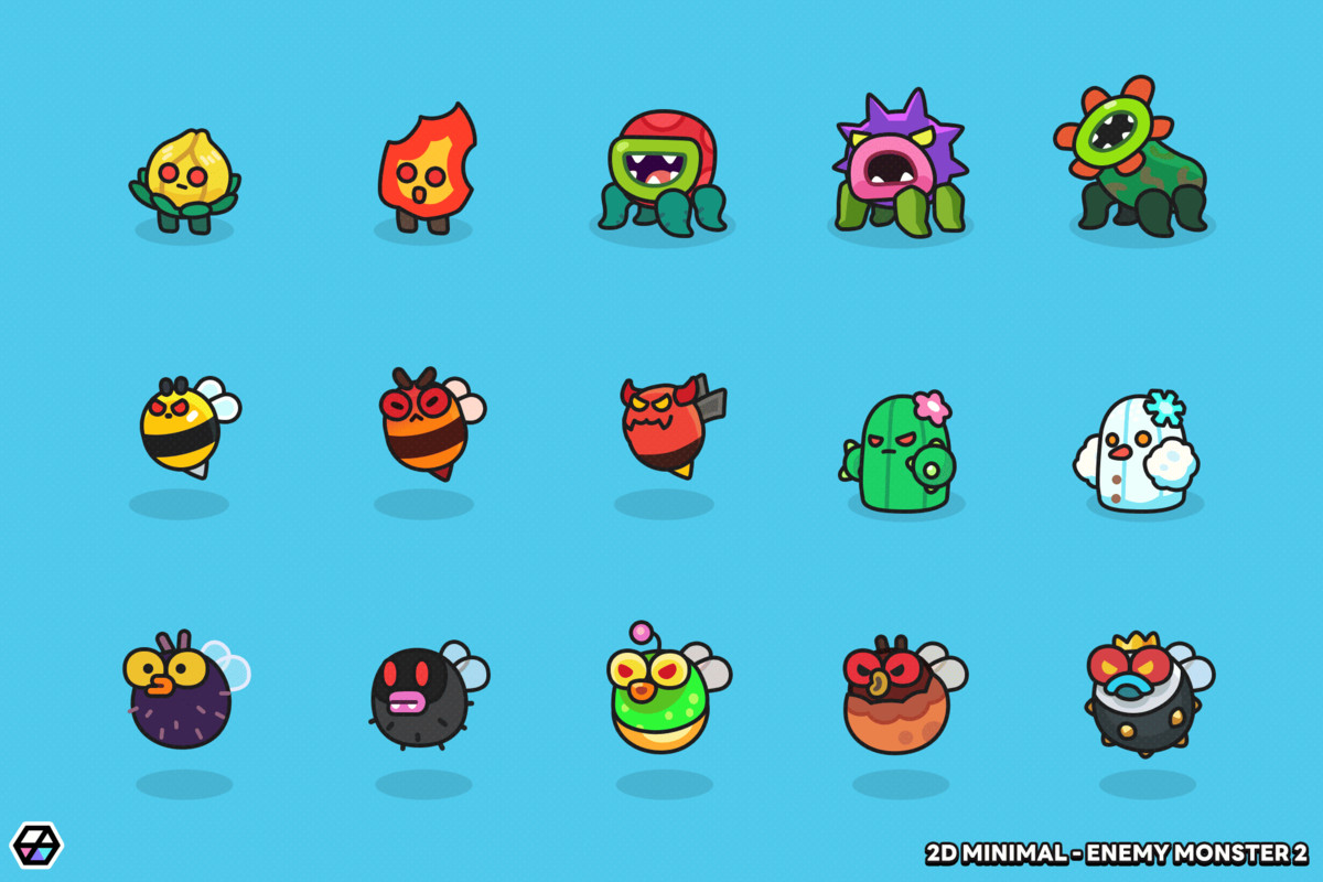 2D Minimal - Enemy Monster2