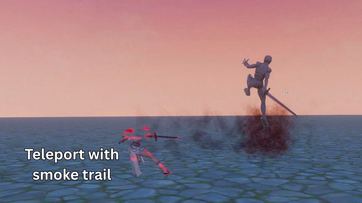 Combat Flow Evasion Trail Effects