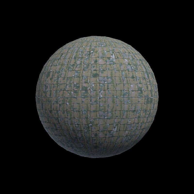 Stylized Roof Textures Mega Pack