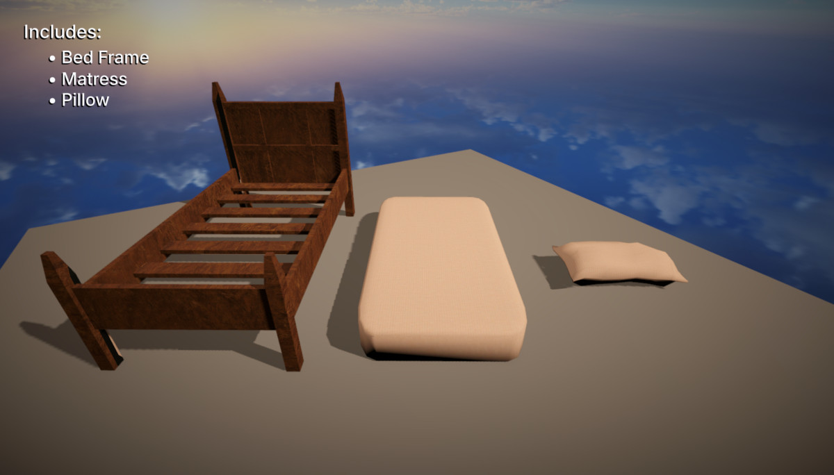 Low Poly Medieval Furniture Pack