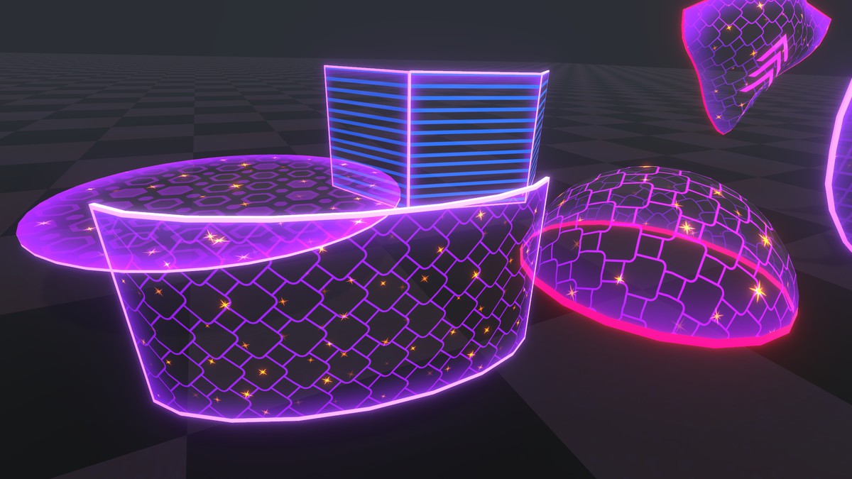 Sci-Fi Defense Shields 3D