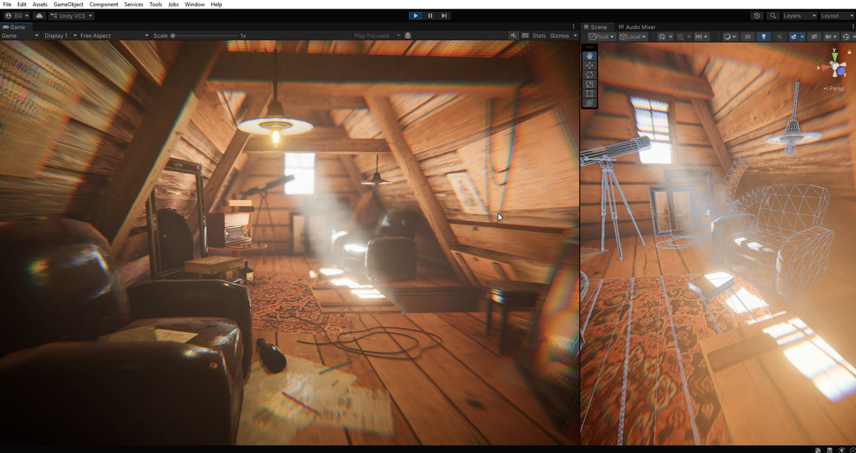 Attic (HDRP+URP)