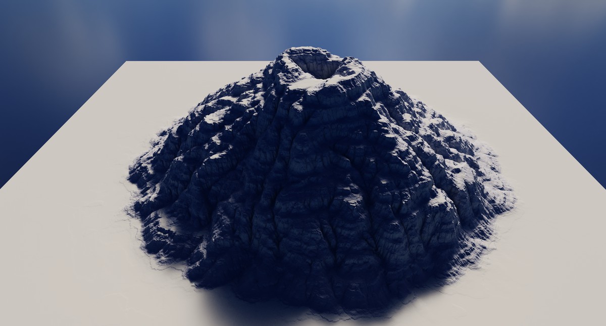 Terraced Canyon Shapes - StampIT!