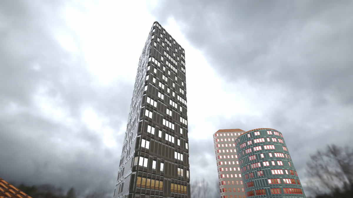 Spline Buildings Generator
