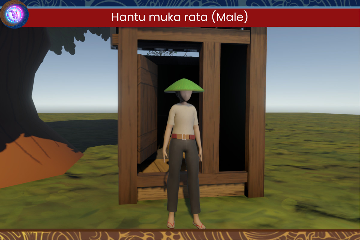 Hantu Muka Rata (M)