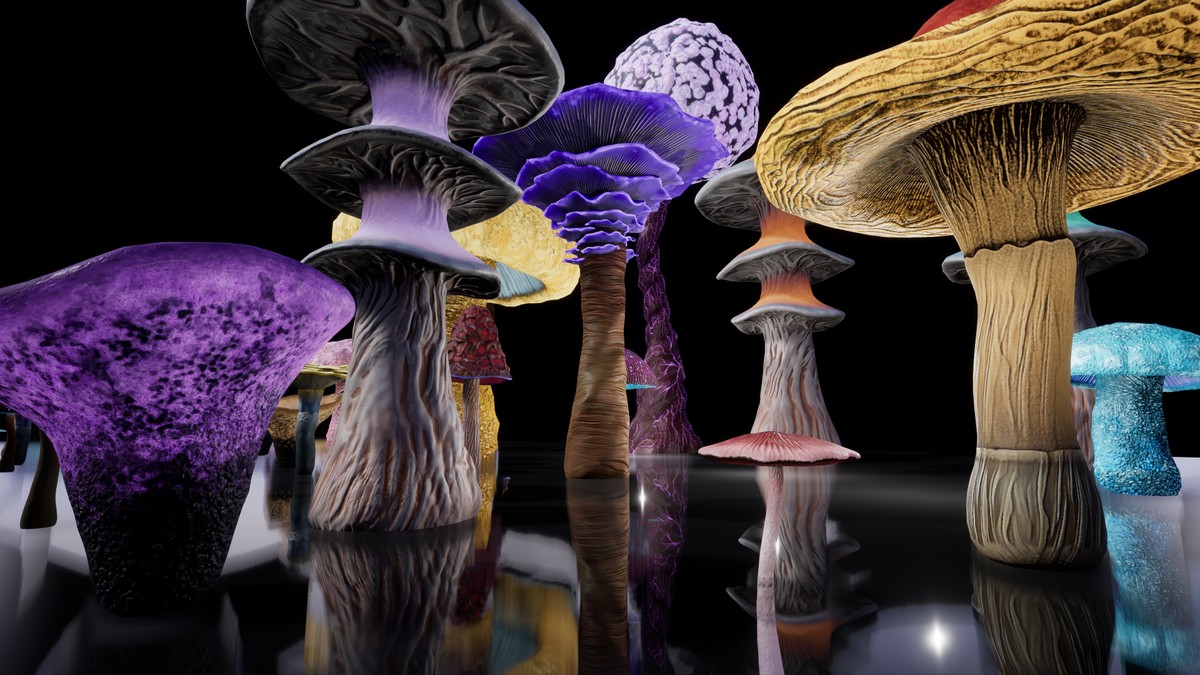Fantasy Mushrooms