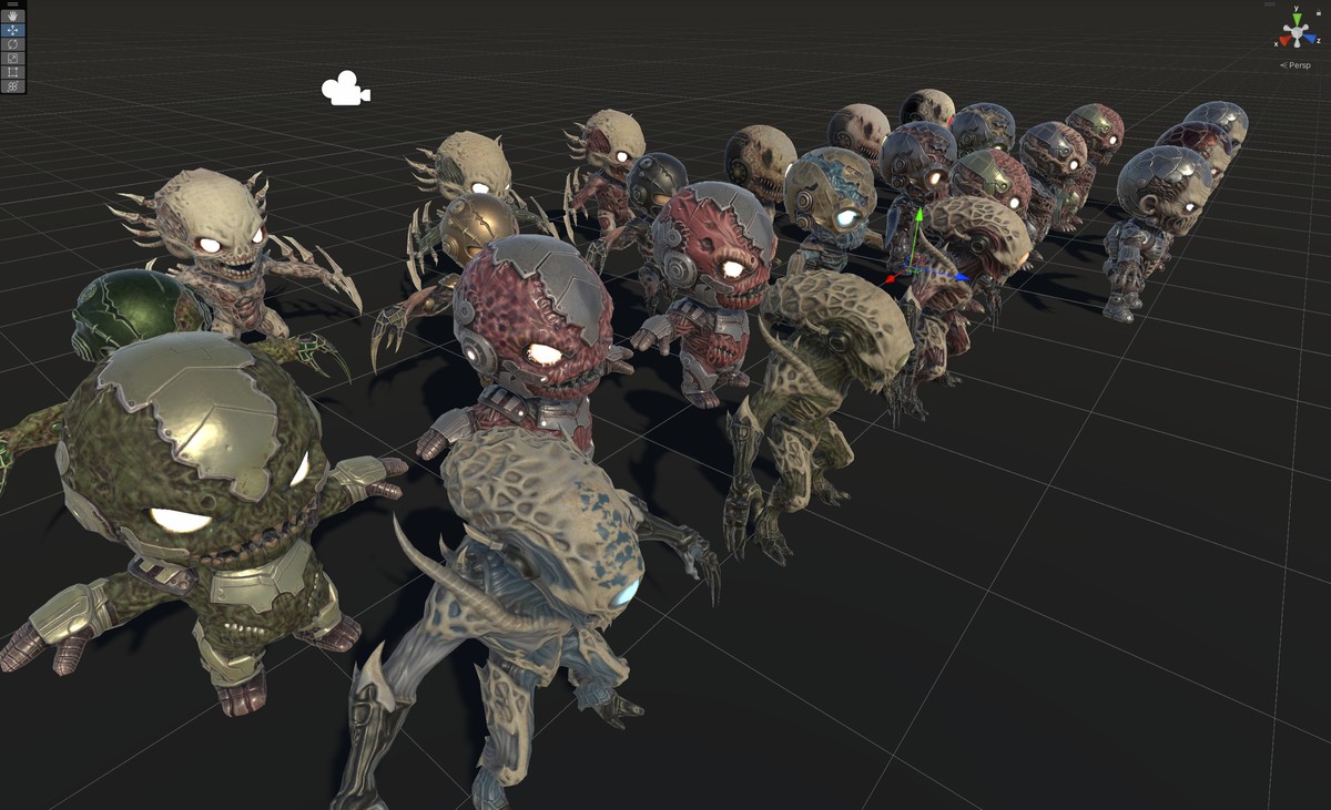 Chibi Necro Pack One