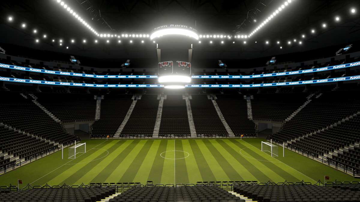 Indoor Football Stadium