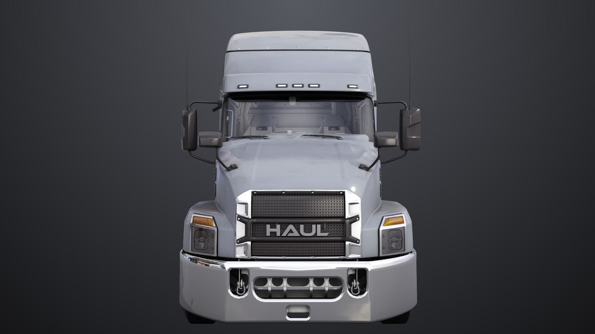 Heavy Truck Chassis 05 Grey Interior URP HDRP Textures