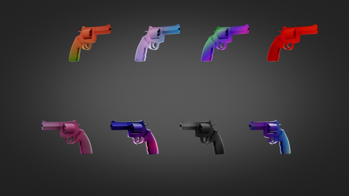 Ultimate Weapon Pack — 23 Guns + 943 Skins (Low Poly, Stylized, FPS/TPS Ready)