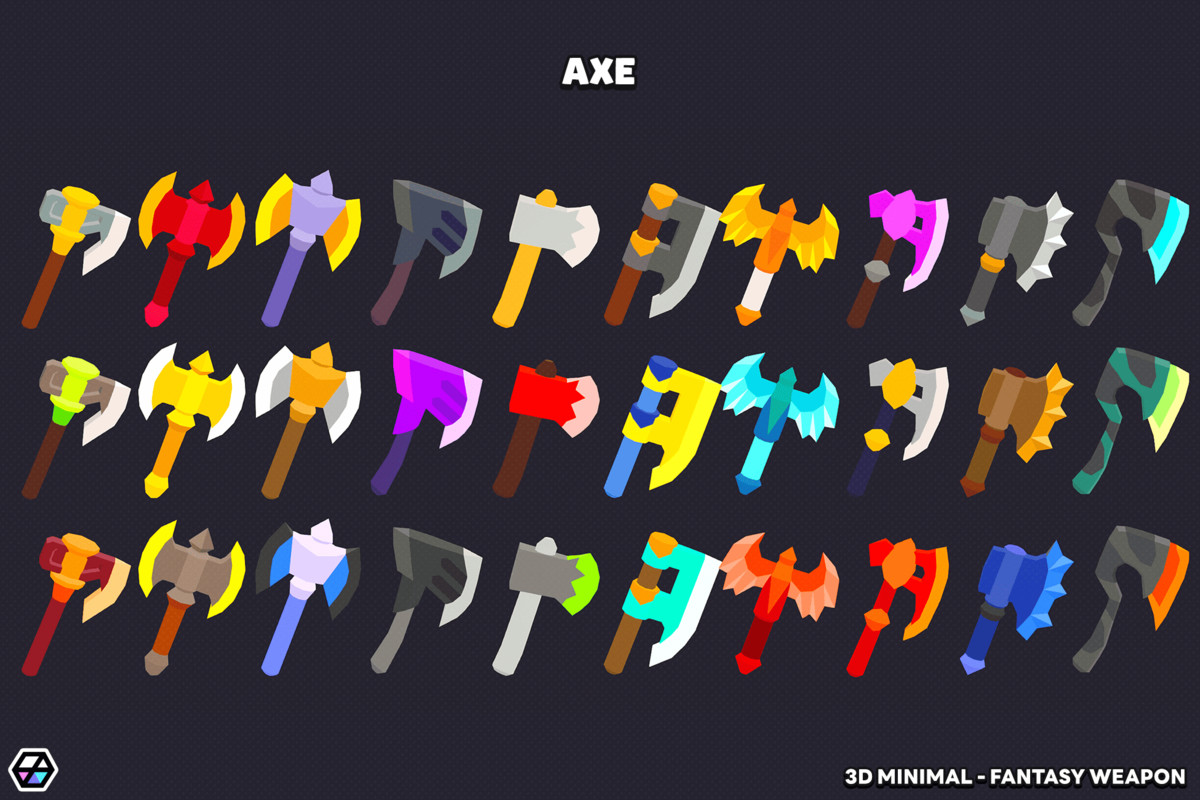 3D Minimal - Fantasy Weapon