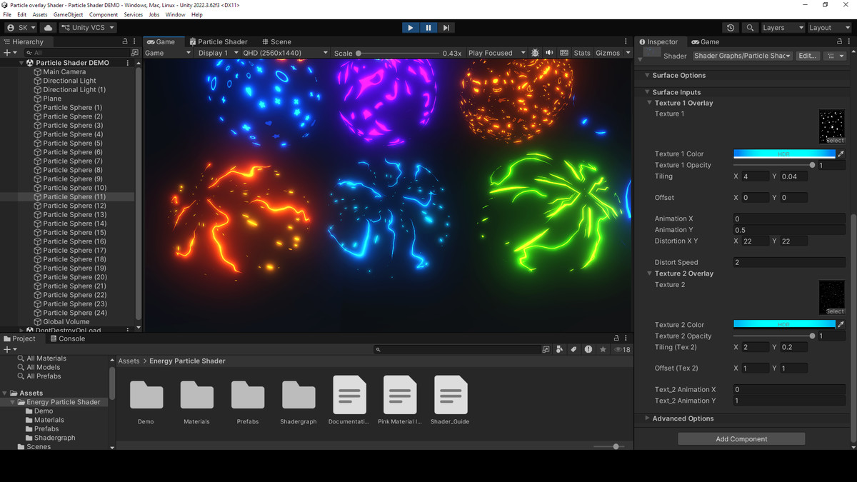 Energy Particle Shader