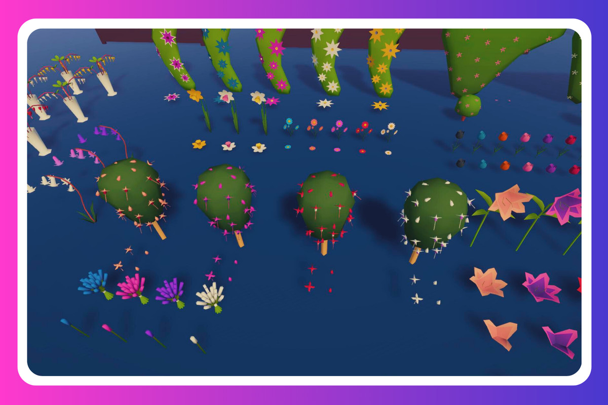 Flowers Pack - Low Poly Assets