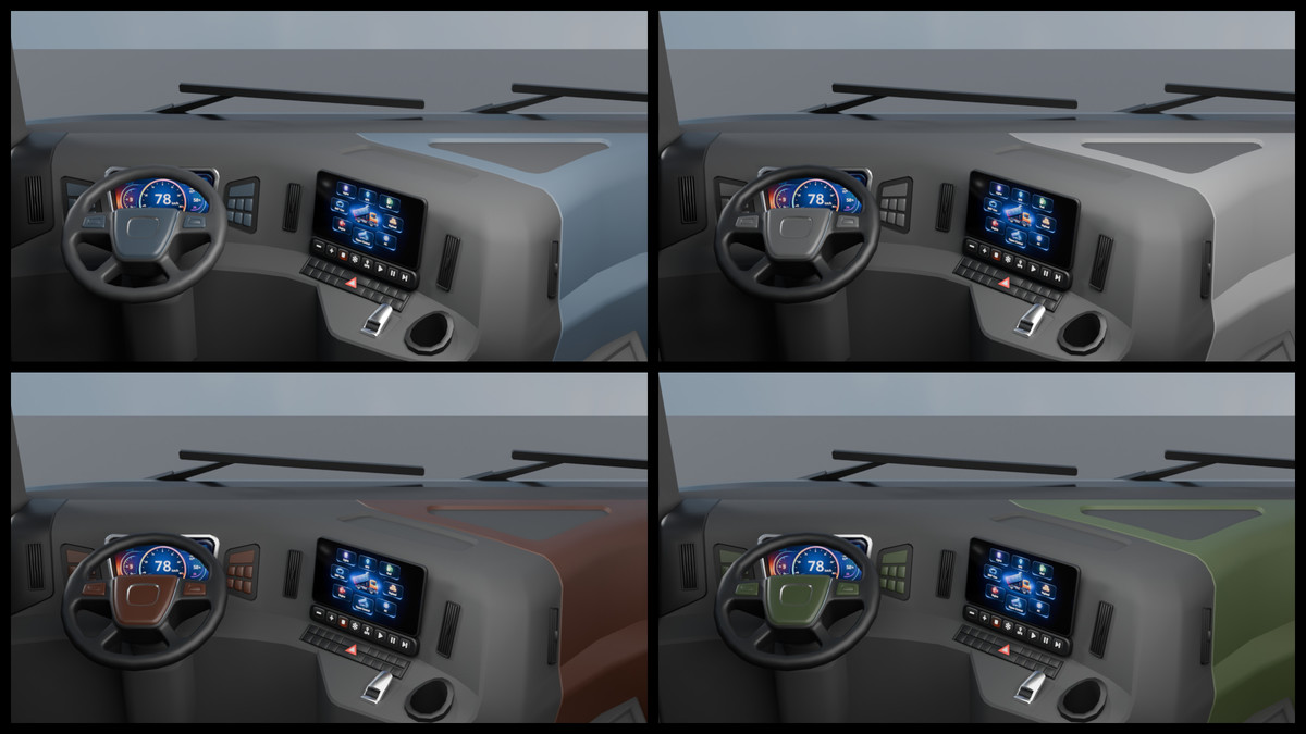 Animated Tipper Dump Truck – Game Ready Construction Vehicle with Interior | PBR