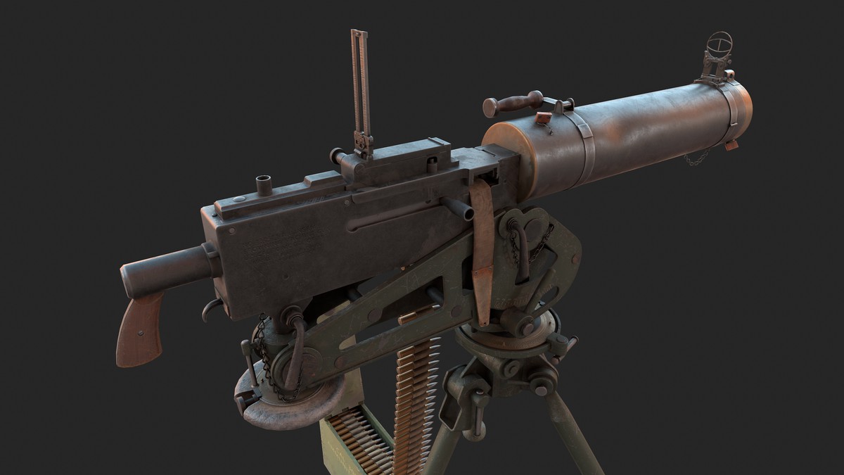 Browning M1917 Heavy Machine Gun