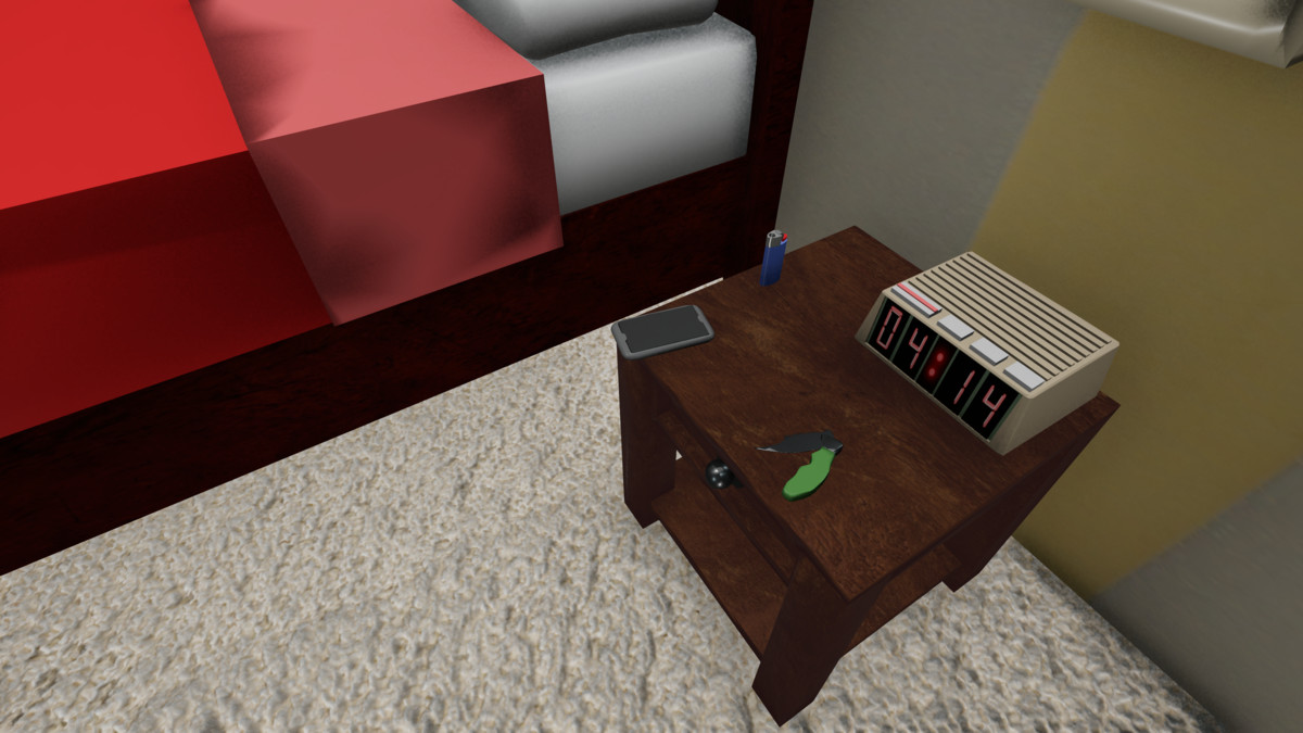 Smiley's Low Poly Tabletop Items