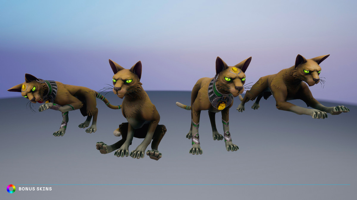 Stylized Egyptian Cat