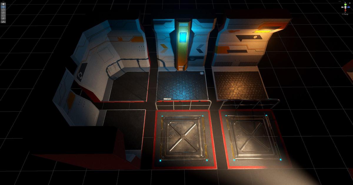 Sci-Fi Top-Down Facility Generator
